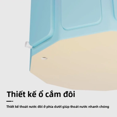 Thùng tắm gấp lớn cho người lớn và trẻ em - Bồn không lắp đặt, giá 359.100₫