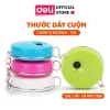 Thước dây cuộn Deli tự động 1.5m - Thiết kế nhỏ gọn, đáng yêu, màu ngẫu nhiên - Giá chỉ 28.000 VND