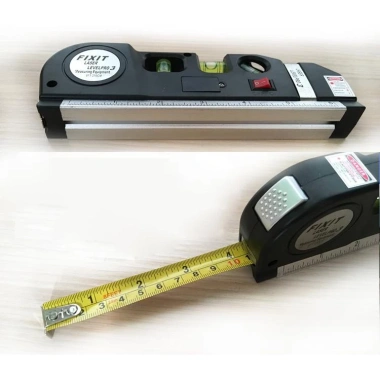 Thước đo Laser Nivo tiêu chuẩn nâng cao màu đen - Độ chính xác cao, dải đo rộng, giá ưu đãi 109k 3