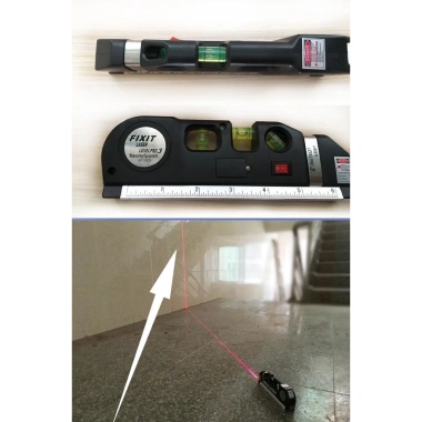 Thước đo Laser Nivo tiêu chuẩn nâng cao màu đen - Độ chính xác cao, dải đo rộng, giá ưu đãi 109k 5