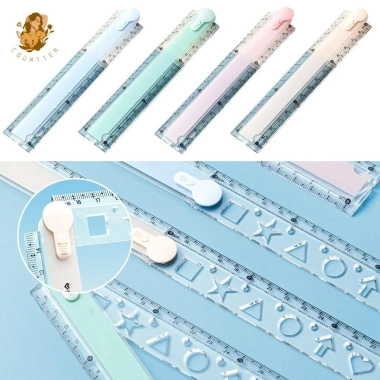 Thước gập Backstreet 30cm - Cân bền, dễ lưu trữ, quà tặng giá 30.240₫