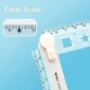 Thước gập Backstreet 30cm - Cân bền, dễ lưu trữ, quà tặng giá 30.240₫ 4