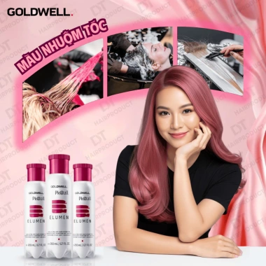 Thuốc nhuộm tóc ELUMEN GOLDWELL 200ml – Không hóa chất, lên màu chuẩn, phục hồi hư tổn, giá chỉ 280k 2 Thuốc nhuộm tóc ELUMEN GOLDWELL 200ml – Không hóa chất, lên màu chuẩn, phục hồi hư tổn, giá chỉ 280k 2