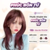 Thuốc nhuộm tóc Màu Phúc Bồn Tử lên từ nền đen không cần tẩy Minzihair 77.000₫