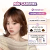 Thuốc nhuộm tóc Nâu Bơ Caramel không tẩy, lên từ nền đen - Minzihair HCM, 77.000₫