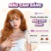 Thuốc nhuộm tóc Nâu Cam Sáng Minzihair - Lên từ nền nâu sáng, không tẩy, 77.000₫