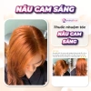 Thuốc nhuộm tóc Nâu Cam Sáng Minzihair - Lên từ nền nâu sáng, không tẩy, 77.000₫ 6
