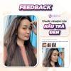 Thuốc nhuộm tóc nâu trà đen không tẩy - Lên từ nền đen, Minzihair HCM, giá 149k 6