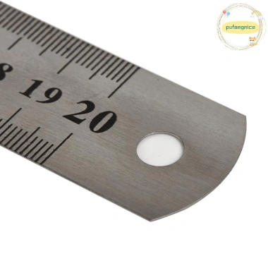 Thước thẳng kim loại Pufangnice 15-30cm thép không gỉ đo hai mặt VN, chính xác cao 5 Thước thẳng kim loại Pufangnice 15-30cm thép không gỉ đo hai mặt VN, chính xác cao 5