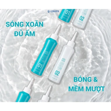 Thuốc Uốn Lạnh ATS Aqua 150ml x2 - Uốn Không Nhiệt, Dưỡng Ẩm, Chăm Sóc Tóc Khô Xơ, Giá Ưu Đãi 130.000₫