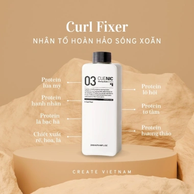 Thuốc Uốn Lạnh CUENIC 280ml x2 Hàn Quốc - Tạo Sóng Căng, Giữ Nếp Lâu, Giá 370.000 VND