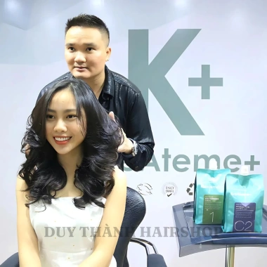 Thuốc Uốn Nóng Ép Duỗi KreAteme 970g Chính Hãng Duỗi Tóc Khỏe Uốn Căng Sóng Ép Thẳng Bóng Mượt 140k