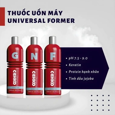 Thuốc Uốn Phục Hồi Tóc CEHKO 1.000ml - Tạo Sóng Xoăn, Dưỡng Sâu Gel, 890.000 VND