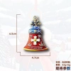 Thụy Sĩ Chuông Đỏ Bông Tuyết Nhỏ - Miếng Dán 3D Chữ Thập cho Tủ Lạnh, Nhãn Dán Quà Tặng Du Lịch, Giá Ưu Đãi 211,200₫ 5