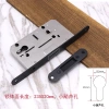 Tiêu Chuẩn Châu Âu 5.572 Khóa Thân Thép Không Gỉ Vuông Lưỡi S0M2 cho Phòng Ngủ 10