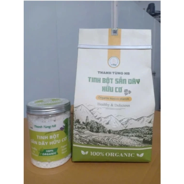 Tinh bột sắn dây Hữu cơ Thanh Tùng NB-Xanhsam – Giá ưu đãi 325.000₫, organic chuẩn 6