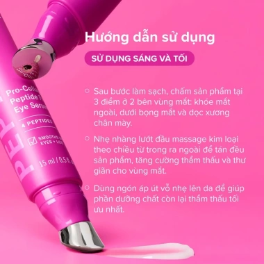 Tinh chất dưỡng mắt Paula's Choice Pro‑Collagen Peptide giảm nếp nhăn, firming eye serum 5ml - 467.000₫