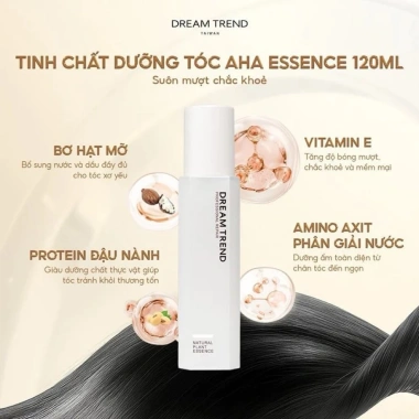 Tinh Chất Dưỡng Tóc Dream Trend AHA Essence 120ml - Phục Hồi Hư Tổn, Suôn Mượt 349k 4 Tinh Chất Dưỡng Tóc Dream Trend AHA Essence 120ml - Phục Hồi Hư Tổn, Suôn Mượt 349k 4