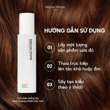 Tinh Chất Dưỡng Tóc Dream Trend AHA Essence 120ml - Phục Hồi Hư Tổn, Suôn Mượt 349k