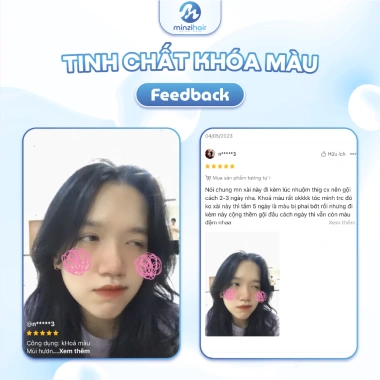 Tinh Chất Khóa Màu COLOR SAVE Infusion Minzihair - 59k, Bảo Vệ & Dưỡng Màu Tóc