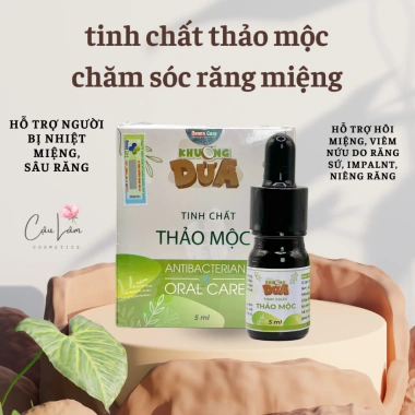 Tinh Chất Thảo Mộc Chăm Sóc Răng Miệng 5ml Giảm Hôi, Thơm Mãi, Giá Ưu Đãi 336.000đ