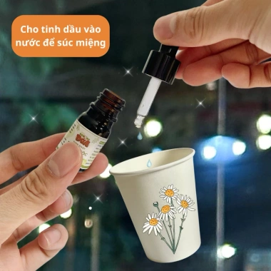Tinh Chất Thảo Mộc Chăm Sóc Răng Miệng 5ml Giảm Hôi, Thơm Mãi, Giá Ưu Đãi 336.000đ 6 Tinh Chất Thảo Mộc Chăm Sóc Răng Miệng 5ml Giảm Hôi, Thơm Mãi, Giá Ưu Đãi 336.000đ 6