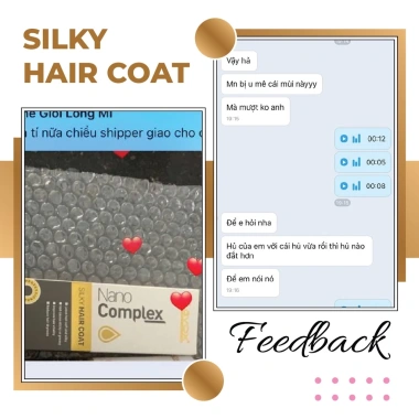 Tinh Dầu Dưỡng Bóng Mượt Tóc SILKY HAIR COAT Hương Nước Hoa - Giảm Giá 175k từ 224k Minzihair
