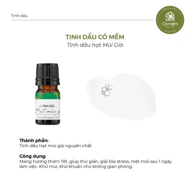 Tinh Dầu Hạt Mùi Già Thiên Nhiên Nguyên Chất 5ml - Hương Tết Thơm Ngát, Giá chỉ 254.000₫