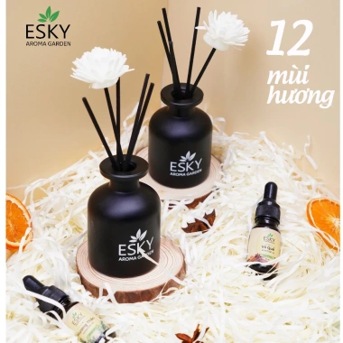 Tinh Dầu Thiên Nhiên ESKY Aroma Garden Quà Tết Cao Cấp, Quà Tặng Đối Tác 319.000 VNĐ 6 Tinh Dầu Thiên Nhiên ESKY Aroma Garden Quà Tết Cao Cấp, Quà Tặng Đối Tác 319.000 VNĐ 6