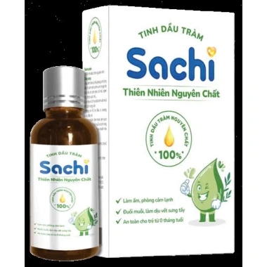 Tinh Dầu Tràm Nguyên Chất Sachi 30ml - Phòng Cảm Lạnh, Giảm Chướng Bụng, Đầy Hơi An Toàn Cho Bé, 99.020 VND 3