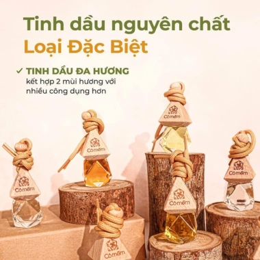 Tinh Dầu Treo Xe Phòng Ngủ và Tủ Quần Áo Thiên Nhiên Nguyên Chất Cỏ Mềm 8,5ml - Giá ưu đãi 188k