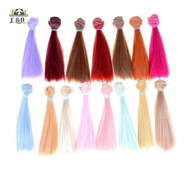 Tóc giả búp bê dài 15cm dày 1/3-1/4-1/6 cho trẻ em - Giá chỉ 53.240đ