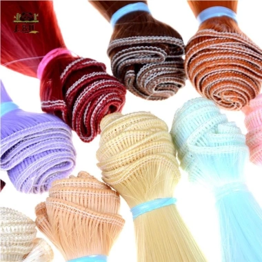 Tóc giả búp bê dài 15cm dày 1/3-1/4-1/6 cho trẻ em - Giá chỉ 53.240đ