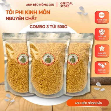 Tỏi Băm Phi Chính Hiệu Anh Béo Nông Sản - Thơm Ngon Vàng Giòn, Giá ưu đãi 78.000đ