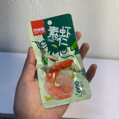 Tôm Chay Vị Tỏi Combo 5 Gói Giòn Dai - Đồ Ăn Vặt Nội Địa Trung Quốc Giá Ưu Đãi 11.700đ