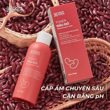 Toner Đậu Đỏ 150g Dưỡng Ẩm Cân Bằng pH Làm Dịu Da Thảo Dược Organic Giá 224.250 VND 6