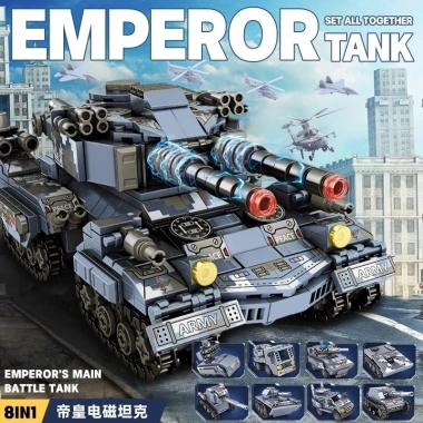 TOP Mô hình quân sự xe tăng Mammoth - Đồ chơi lắp ráp bộ ghép cho trẻ em, giá ưu đãi 371.455 VND 2