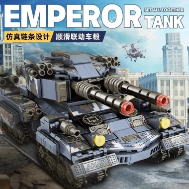 TOP Mô hình quân sự xe tăng Mammoth - Đồ chơi lắp ráp bộ ghép cho trẻ em, giá ưu đãi 371.455 VND 3