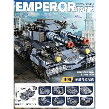 TOP Mô hình quân sự xe tăng Mammoth - Đồ chơi lắp ráp bộ ghép cho trẻ em, giá ưu đãi 371.455 VND 6