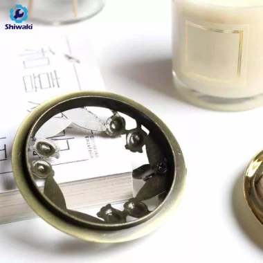 Topper lọ nến kim loại sang trọng - Trang trí nhà thanh lịch, giảm 16% chỉ 92.400 VND