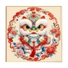 Tốt Lành Đánh Thức Sư Tử Cross Stitch Full Thêu 2.026 Phong Cách Trung Hoa Handmade DIY Bộ Thêu Giá 277k 4