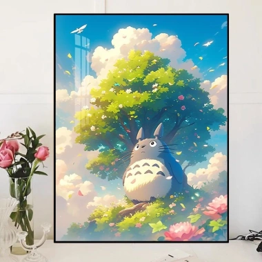 Totoro Hàng Xóm Của Tôi Chữ Thập - Bộ Thêu Anime, Chất Liệu Cao Cấp, Giá Ưu Đãi 312.519₫