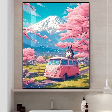 Totoro Hàng Xóm Của Tôi Chữ Thập - Bộ Thêu Anime, Chất Liệu Cao Cấp, Giá Ưu Đãi 312.519₫