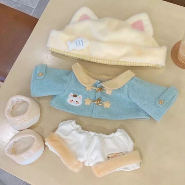 Trà 40cm Động Vật Thu Đông Len Áo Series Búp Bê Cotton Dễ Thương cho Quần Áo Trẻ Em - Giá Ưu Đãi 412k