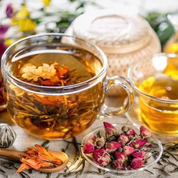 Hình ảnh sản phẩm Trà Thảo Mộc Tam Đảo 9 vị túi 500gram - Trà Việt