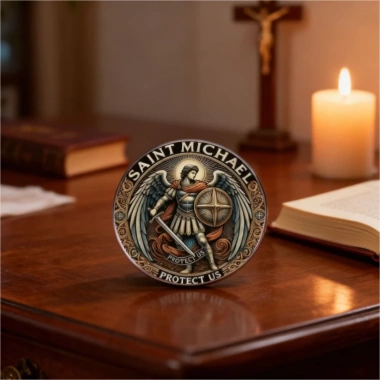 Trâm Archangel Michael bảo vệ áo khoác, túi xách - Phụ kiện thời trang 57.200đ