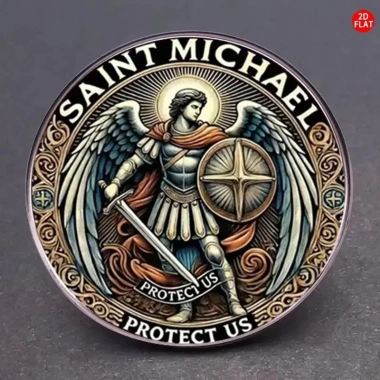 Trâm Archangel Michael bảo vệ áo khoác, túi xách - Phụ kiện thời trang 57.200đ
