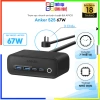 Trạm sạc nhanh Anker 525 – 2 USB‑A + 2 USB‑C, sạc đồng thời 4 thiết bị, bảo hành 18 tháng, giá 977.436₫