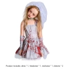 Trang phục cô dâu đẫm máu màu xám - Hoàn hảo Halloween và tiệc, giảm còn 322.920₫ 2