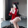 Trang phục giáng sinh cosplay váy ngủ dây treo sang trọng, váy ngắn đam mê 1.072 8